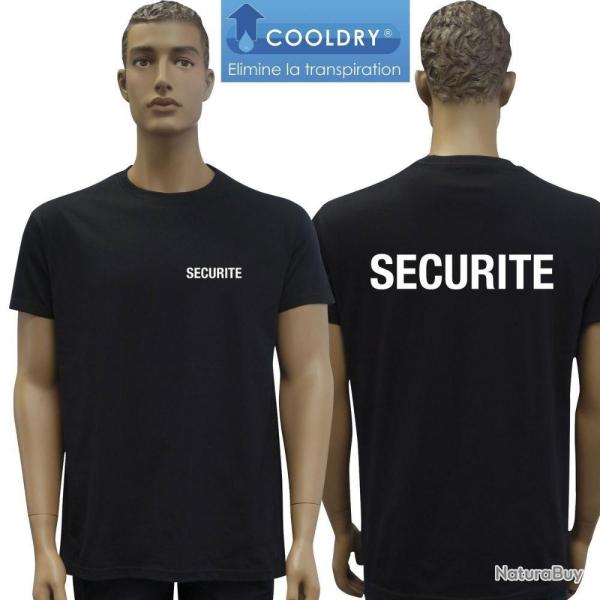 T-shirt Patrol Equipement CoolDry S�curit� Noir - M