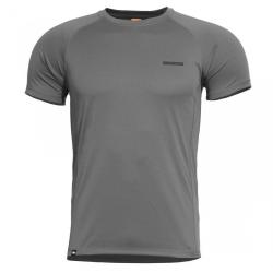 T-shirt technique Pentagon Bodyshock MK2 en polyester s&eacute;chage rapide coupe pr&egrave;s du corps Gris - XL