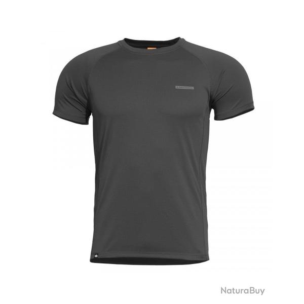 T-shirt technique Pentagon Bodyshock MK2 en polyester s�chage rapide coupe pr�s du corps Noir - S