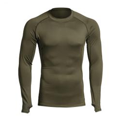 T-shirt thermor&eacute;gulateur hiver A10 Equipment Thermo Performer [-10&deg;C > -20&deg;C] Vert Olive - S