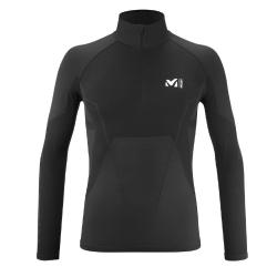 T-shirt thermor&eacute;gulateur Millet Drynamic Soft 1/2 Zip M Noir - XXL