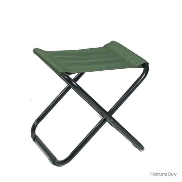 Tabouret pliant Mil-Tec Outdoor sans dossier polyester Oxford Vert olive