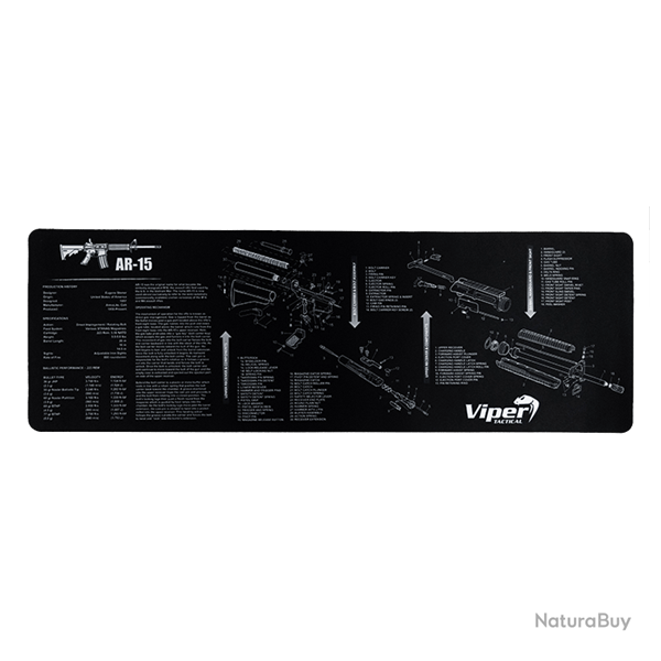 Tapis de d�montage Viper Tactical AR15 GUN MAT Noir