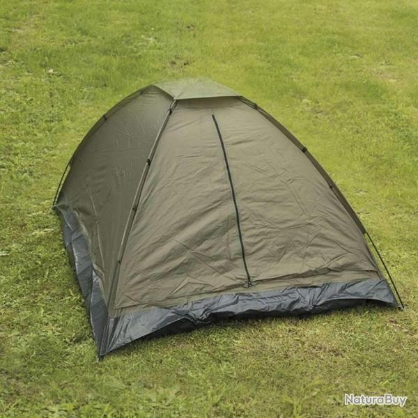 Tente d�me Mil-Tec Igloo Standard 3 places polyester enduit PU 210 � 210 � 130 cm 2 245 g Vert olive