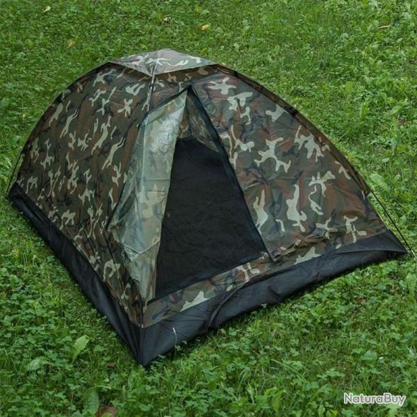 Tente Mil-Tec Igloo Super 2 places polyester enduit PU arceaux fibre de verre 205 � 145 � 100 cm 1 7