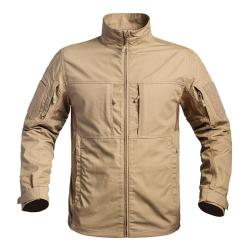 Veste de combat A10 Equipment Fighter &agrave; coudes renforc&eacute;s Coyote - M