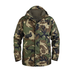 Veste de pluie Mil-Tec avec doublure polaire Woodland - M