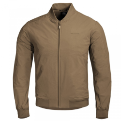 Veste Pentagon M.A.P1 type blouson aviateur en nylon extensible quatre sens d&eacute;perlante DWR Coyote - 