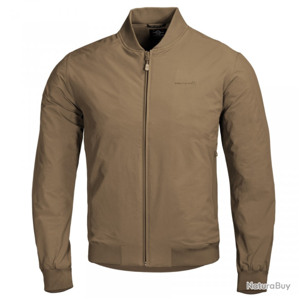 Veste Pentagon M.A.P1 type blouson aviateur en nylon extensible quatre sens d�perlante DWR Coyote - 