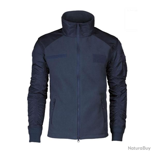 Veste polaire Mil Tec USAF style aviateur torse polaire manches nylon avec fermeture �clair deux sen