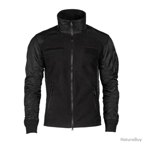 Veste polaire Mil-Tec USAF style aviateur torse polaire manches nylon avec fermeture �clair deux sen
