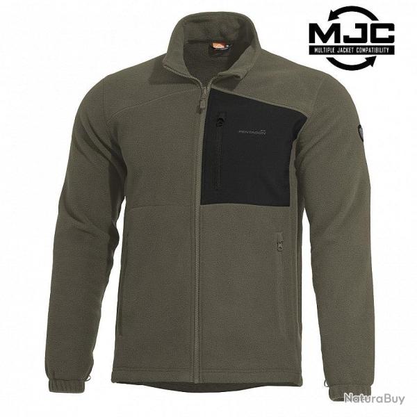 Veste polaire Pentagon Athos 2.0 Vert olive - S