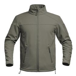 Veste softshell A10 Equipment Fighter d&eacute;perlante coupe vent Vert Olive