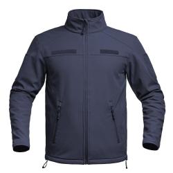 Veste softshell A10 Equipment Fighter Marine Nationale Bleu marine - L