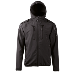 Veste softshell Mil-Tec Flex-Tech Dynamic Force polyester-&eacute;lasthanne 92/8 d&eacute;perlante avec capuche No