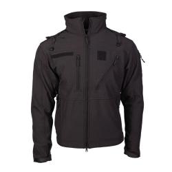 Veste softshell Mil Tec SCU14 avec membrane respirante et doublure polaire Noir