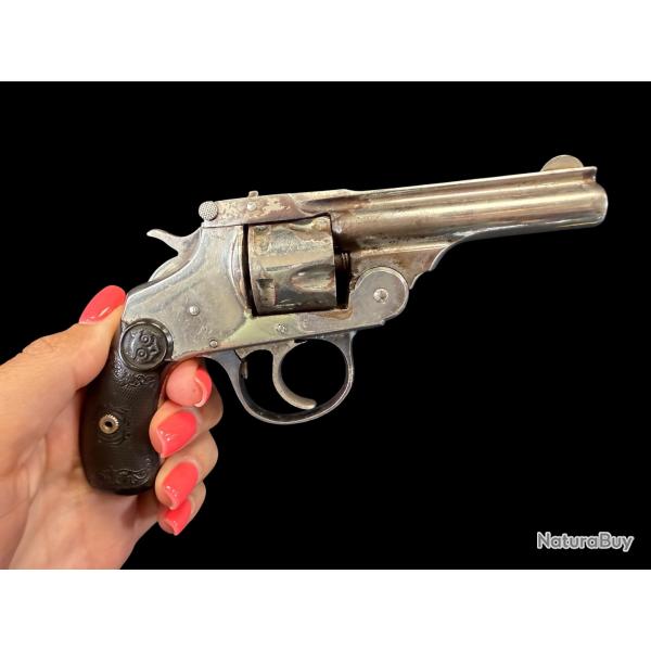 IVER JOHNSON SAFETY AUTO HAMMER 2nd MODEL cal. 32sw num�ro de s�rie E31748