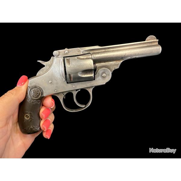 IVER JOHNSON SAFETY AUTO HAMMER 2nd MODEL cal. 38sw num�ro de s�rie 64426