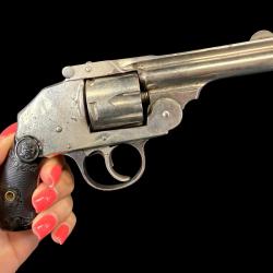 IVER JOHNSON SAFETY AUTO HAMMERLESS 2nd MODEL cal. 38sw num&eacute;ro de s&eacute;rie 36109
