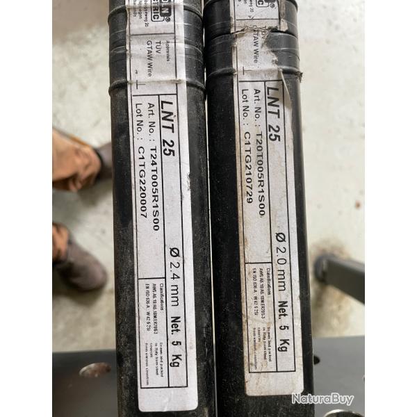 M�tal d'apport Inox 304L
