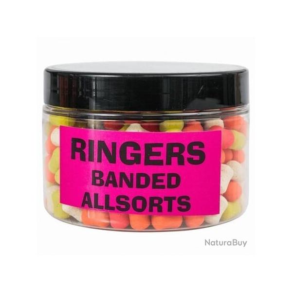 RINGERS BANDED ALLSORTS 6MM 100GR RINGERS