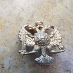 cap badge 1st king's dragoons guards Anglais ww1 ww2 premi&egrave;re seconde guerre 1&deg;reg garde du roi