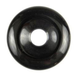 Donut Pi Chinois en onyx pour pendentif 3 cm