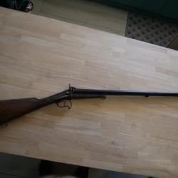 Fusil &agrave; broche cal 16 LENOIR Arq &agrave; GRENOBLE &agrave; restaurer