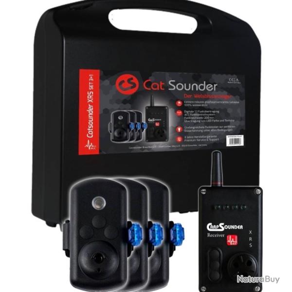 Carp Sounder Catsounder XRS Black SET - 3 Indicator