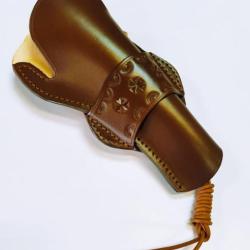 VALENTIN GANCH HOLSTER WESTERN DROITIER DE 4 A 5 POUCES