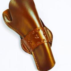 VALENTIN GANCH HOLSTER WESTERN DROITIER DE 5.5 A 6 POUCES