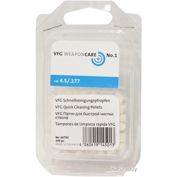 Boite DE 100 TAMPONS VFG 4.5MM