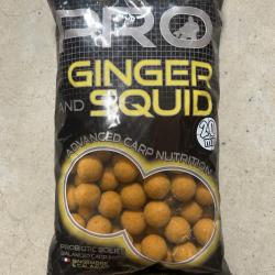 Bouillettes Starbaits Probiotic 20mm 1kg Ginger & Squid
