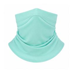 Cache-Cou Turquoise Unisexe Respirant Polyester