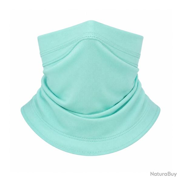 Cache-Cou Turquoise Unisexe Respirant Polyester