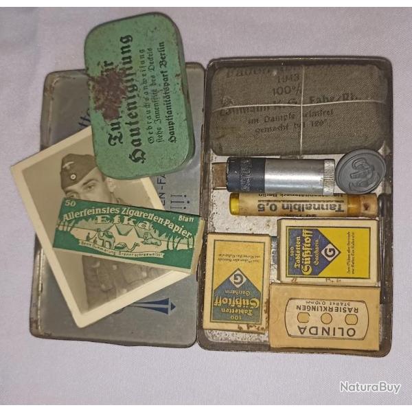 Effets personnel soldat Allemand artillerie c�ti�re Kriegsmarine 39/45 WW2 *