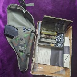 Pistolet Walther P1 Bundeswehr complet mono-matricule avec holster et accessoires