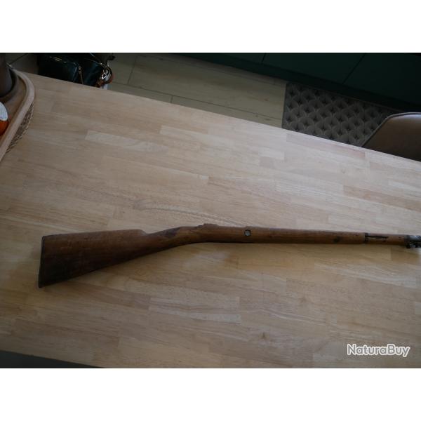Crosse de MAUSER BELGE 1889/36 (bien pour r�cup�rer les ferrures et l'enture du f�t r�glementaire)