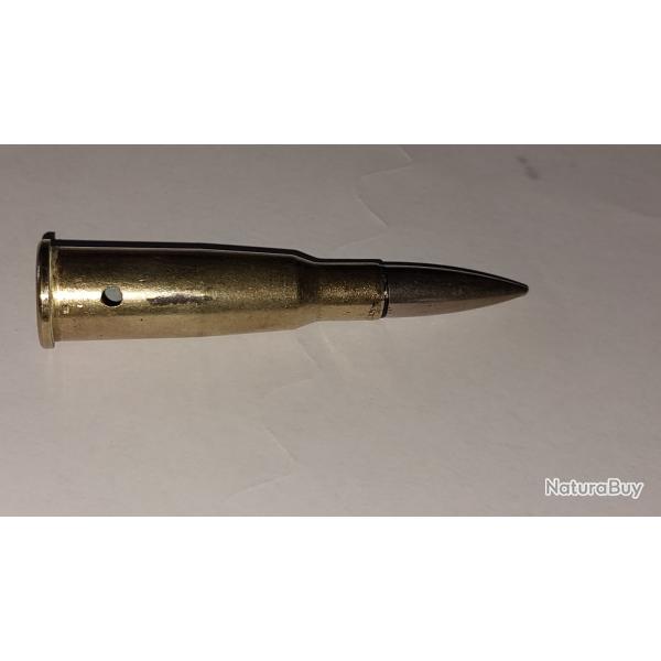 Balle neutralis�e de 8mm Lebel ancienne - ogive blind�