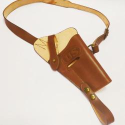 VALENTIN GANCH HOLSTER PILOTE DE CHAR COLT 45