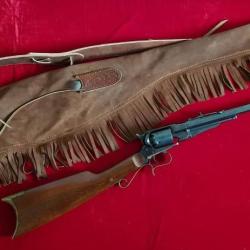 VALENTIN GANCH FOURREAU &Agrave; REVOLVER CARABINE REMINGTON 1858