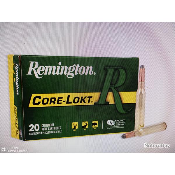 Remington core-lock 280 remington 165 grain sp 20 munitions
