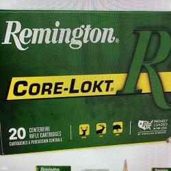Remington core-lock 300 win mag 180 grains psp 20 munitions