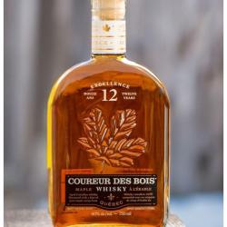 -COUREUR DES BOIS- WHISKY EXCELLENCE 12ans LOT DE 3