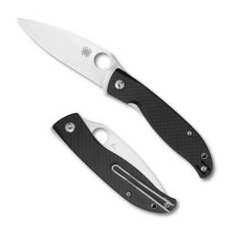 Couteau pliant Spyderco "MANTRA 4" fibre de carbone et G10