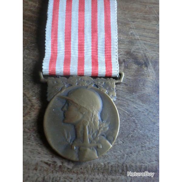 m�daille grande guerre  r�publique fran�aise  14 /18