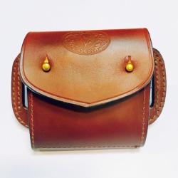 VALENTIN GANCH &Eacute;TUI &Agrave; CARTOUCHES FORME PORTE-MONNAIE