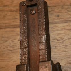 Hausse compl&egrave;te de GEWEHR 88/G88 (l&eacute;g&egrave;rement tordue), &agrave; r&eacute;nover