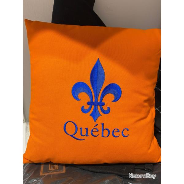 coussin Qu�bec Orange