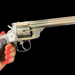 SUPERBE SMITH & WESSON DA 2nd MODEL cal. 38sw num&eacute;ro de s&eacute;rie 103308